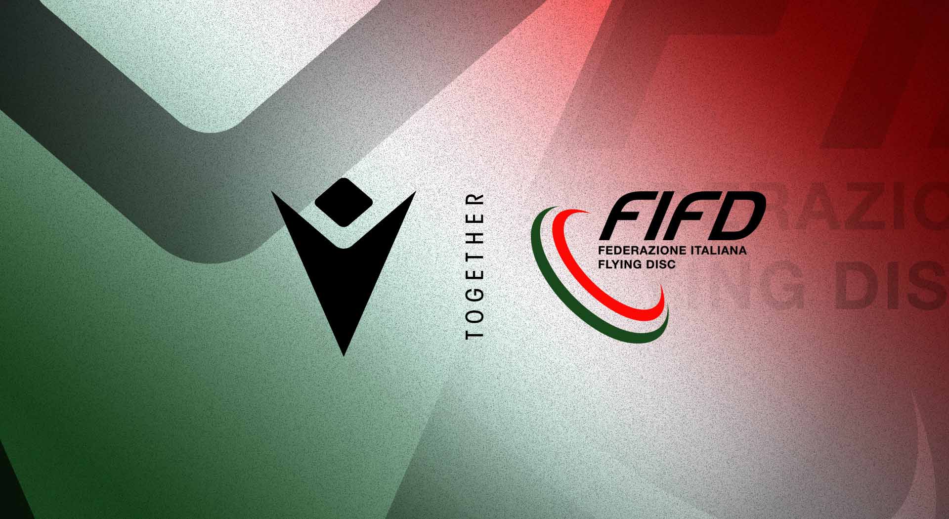 MACRON TECHNICAL SPONSOR  FOR THE ITALIAN FLYING DISC FEDERATION